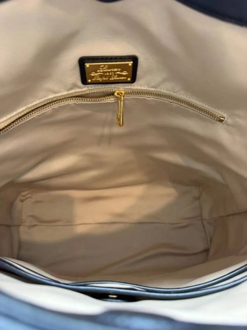 Ralph Lauren Leather Harrow Tote